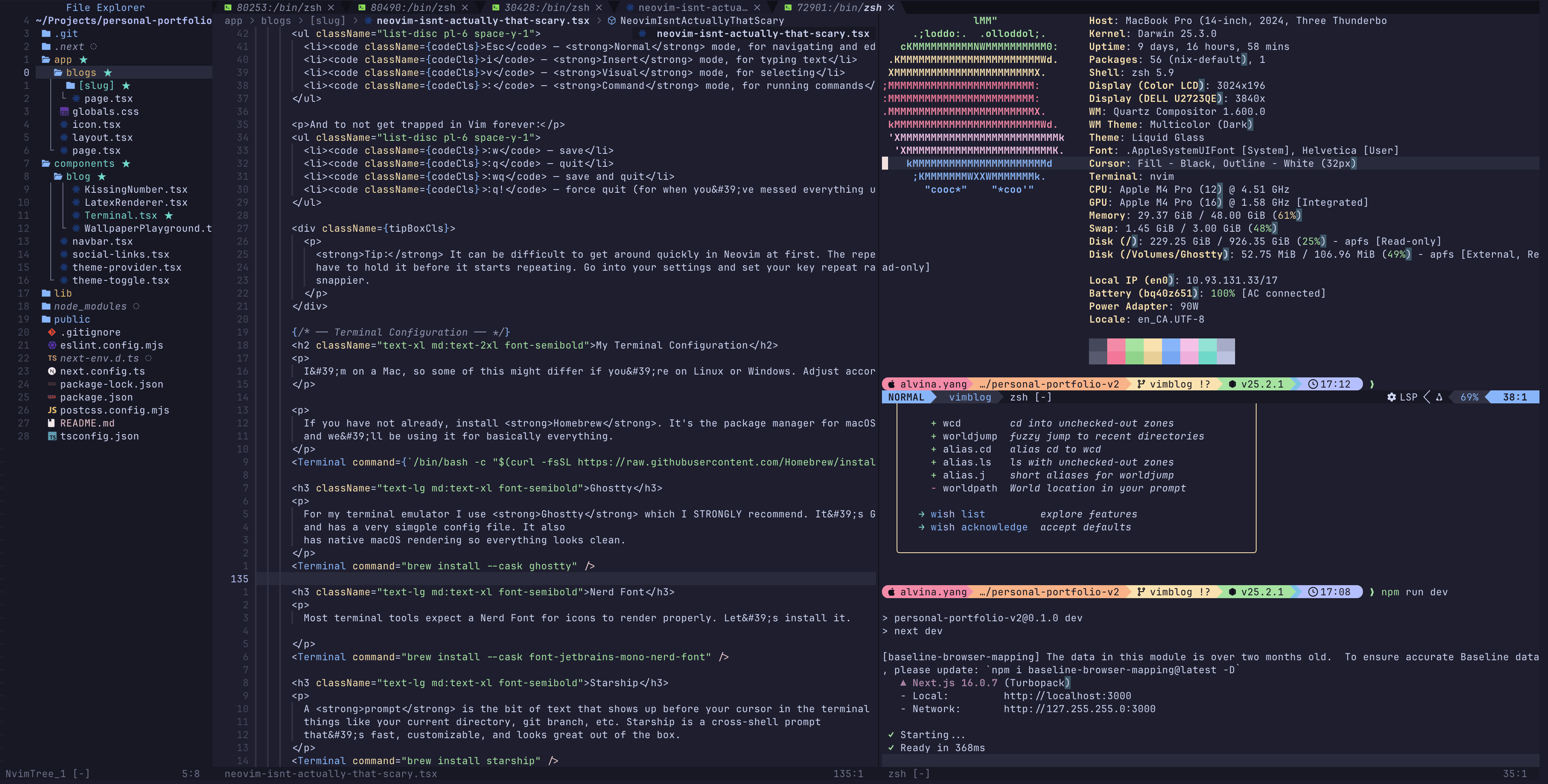 Full Vim configuration
